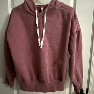 Maroon-Pink baggy sweatshirt